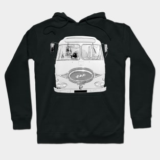 Vintage 1960s ERF lorry Hoodie